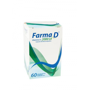 Farma D 2000 UI Frasco X 60 Cápsulas 
