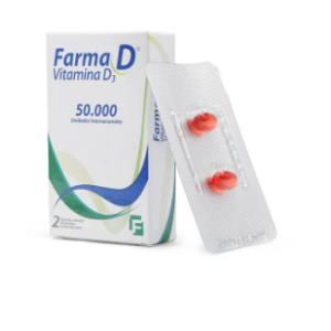 farma d 50000 ui x 2 cápsulas blandas