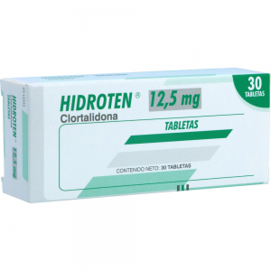 Hidroten 12.5 Mg Caja X 30 Tabletas 