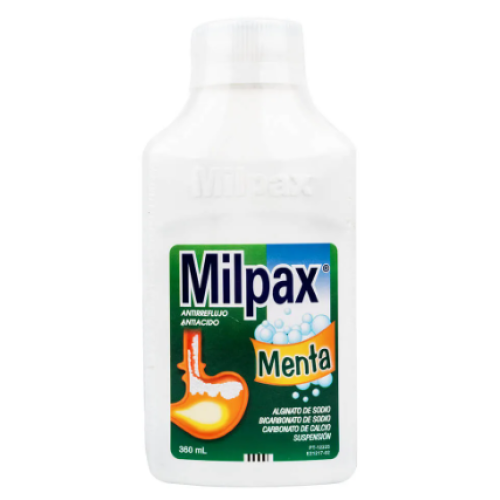Milpax Suspension x 360 mililitros Menta