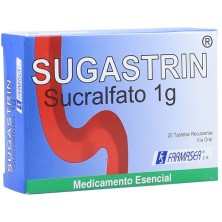 Sugastrin 1 Gramo Caja X 20 Tabletas 