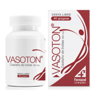 Vasoton Frasco X 40 Tabletas