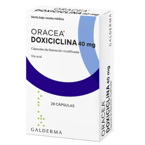 Oracea 40 Mg x 28 cápsulas