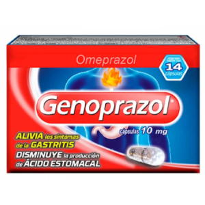 genoprazol 10 mg x 14 cápsulas
