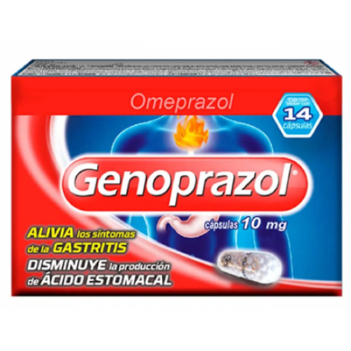 genoprazol 10 mg x 14 cápsulas