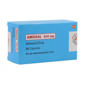 Amoxal 500 Mg Caja X 30 Cápsulas