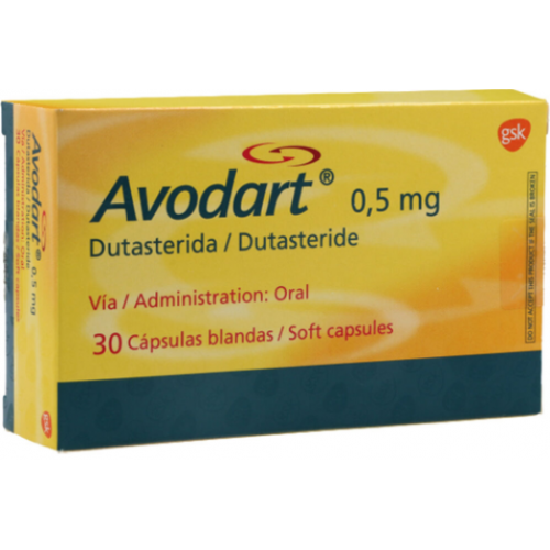 Avodart 0.5 Mg Caja X 30 Cápsulas 