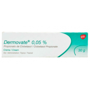 Dermovate 0.05% crema Tubo X 30 Gramos 