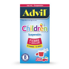 Advil Children Suspensión 100Mg/5Ml Frasco X 100 Ml 