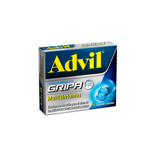 Advil Gripa Caja X 10 Cápsulas 
