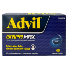 Advil Gripa Max Caja X 40 Cápsulas liquidas 