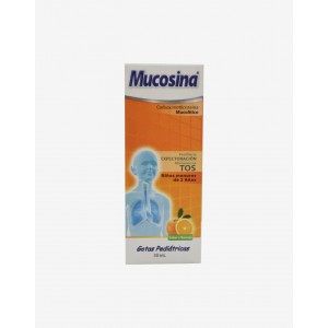 Mucosina Gotas Pediátricas Frasco X 30 Ml 