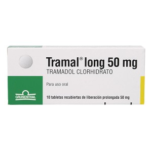 Tramal Long 50 Mg Caja X 10 tabletas