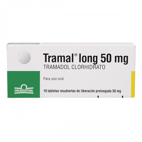 Tramal Long 50 Mg Caja X 10 tabletas