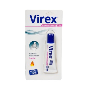 Virex Ungüento Tópico Labial x 10 Gramos 