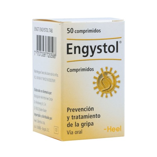 Engystol Gripa Frasco  X 50 Tabletas 