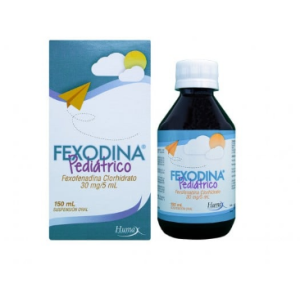 fexodina pediatrico 30mg/5ml x 150 ml