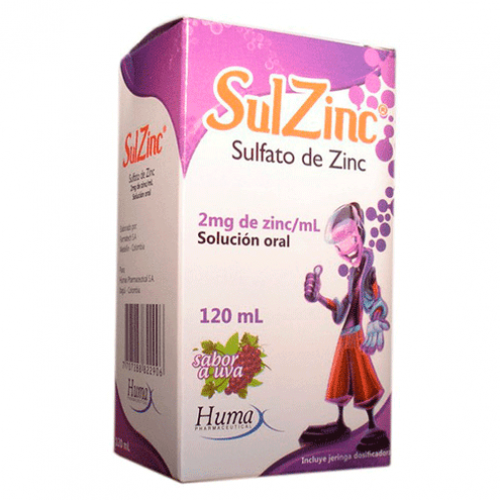 Sulzinc 2Mg /Ml Frasco X 120 Ml 