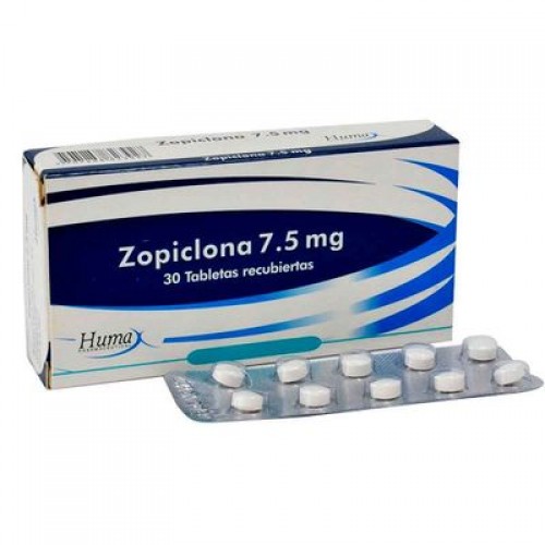 Zopiclona 7.5 Mg Caja X 30 Tabletas 