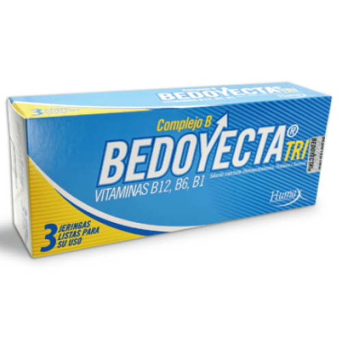 Bedoyecta solución inyectable Caja X 3 jeringas