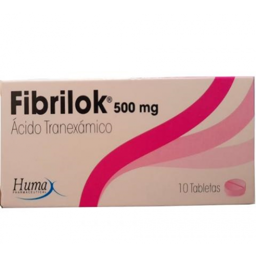 Fibrilok 500 Mg Caja X 10 Tabletas 