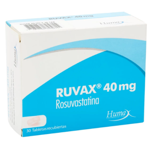 ruvax 40 mg x 30 tabletas