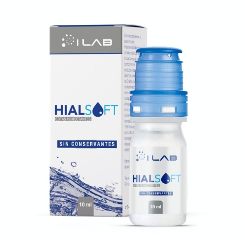 Hialsoft gotas humectantes sin conservantes Frasco X 10 Ml 
