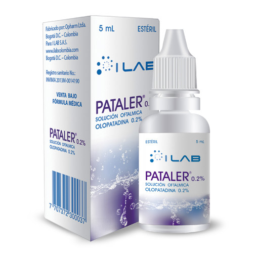 Pataler 0.2% Solución Oftálmica Frasco X 5 Ml 