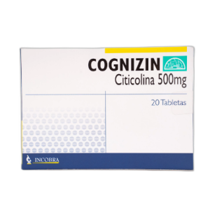 cognizin 500 mg caja x 20 tabletas