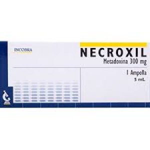 Necroxil 300 Mg Solución Inyectable Caja X 1 Ampolla 