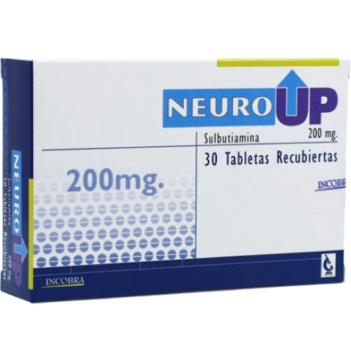 neuro up 200 mg caja x 30 tabletas