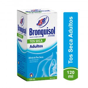 Bronquisol Jarabe Tos Seca Adultos Frasco X 120 Ml