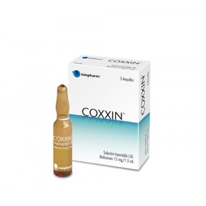 Coxxin Solución Inyectable 15 Mg/1.5 Ml Caja X 3 Ampollas 