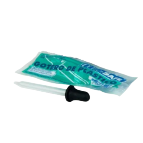 gotero plastico x 1 unidad