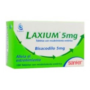 Laxium 5 Mg Caja X 100 Tabletas 