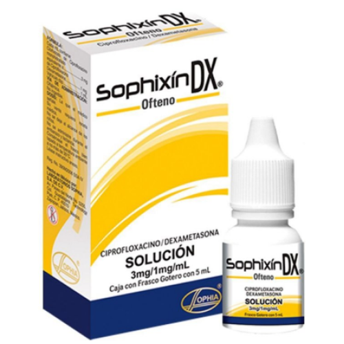 sophixin-dx ofteno x 5ml