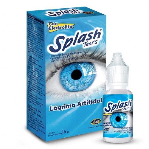 Splash Tears 0.1%/ 0.2% Lagrima artificial Frasco X 15 Ml 