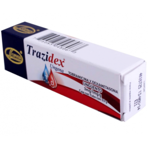 Trazidex Ungena 3 Mg/ 1Mg/ G Tubo X 3.5 Gramos 