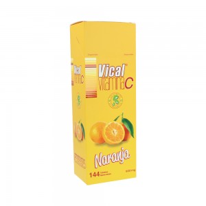 Vical Vit C Naranja 500 Mg Caja X 144 Tabletas