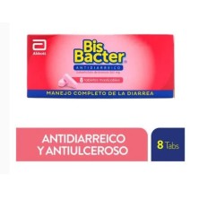 Bis-Bacter 262 Mg Caja X 8 Tabletas Masticables 