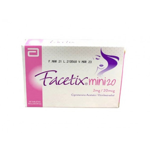 Facetix Mini20  2 Mg/ 20 Mcg Caja X 28 Tabletas 