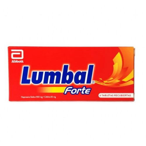 Lumbal Forte Caja X 6 Tabletas Recubiertas