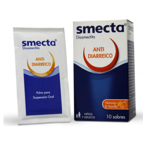 Smecta Anti-Diarreico Polvo para suspensión oral Caja X 10 Sobres 