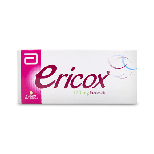 Ericox 120 Mg Caja X 7 Tabletas