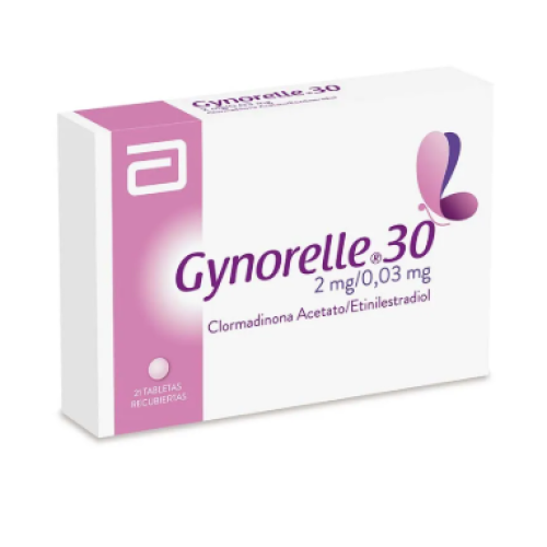 Gynorelle 30 Caja X 21 Tabletas