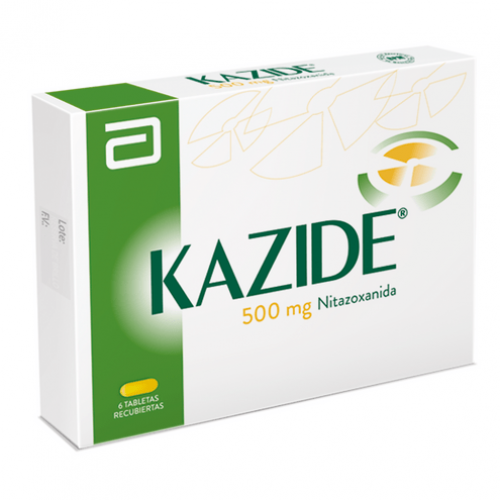 Kazide 500 Mg Caja X 6 Tabletas 