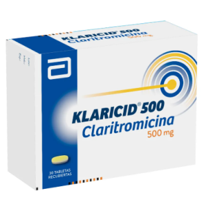 Klaricid 500 Mg Caja X 30 Tabletas