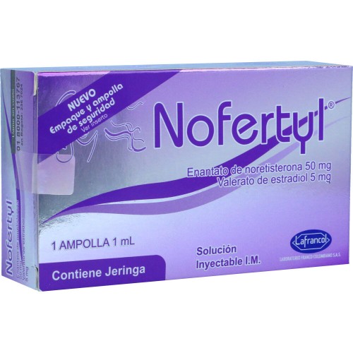 Nofertyl Solución Inyectable Caja X 1 ampolla 1 Ml (MAXIMO 3 UNIDADES X CLIENTE)