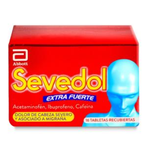 sevedol extrafuerte x 16 tabletas