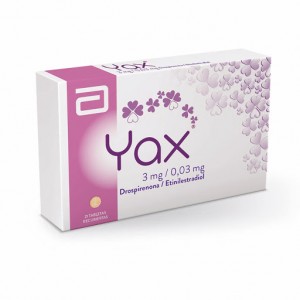 Yax 3Mg/0.03Mg  Caja X 21 Tabletas 